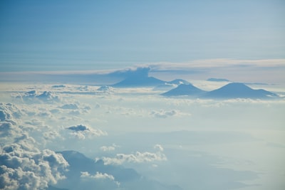云和山的航空照片